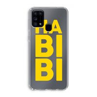 Habibi Majorelle : Samsung Galaxy M31 Transparant Hoesje
