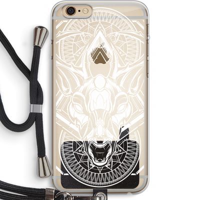 Oh Deer: iPhone 6 PLUS / 6S PLUS Transparant Hoesje met koord