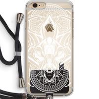Oh Deer: iPhone 6 PLUS / 6S PLUS Transparant Hoesje met koord