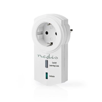 Nedis RF-stekker | Mesh / 433 MHz | IP20 | 3680 W | 1 stuks - RFPM120FWT RFPM120FWT