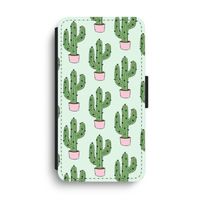 Cactus Lover: iPhone XS Max Flip Hoesje