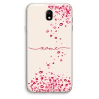 Hartjes en kusjes: Samsung Galaxy J7 (2017) Transparant Hoesje Hartjes en kusjes: Samsung Galaxy J7 (2017) Transparant Hoesje