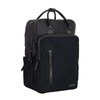New Rebels Ribbi Milwaukee - Laptoptas Schooltas Werktas 15.6 inch Laptopvak Rugzak Rib Fabric 18L Zwart