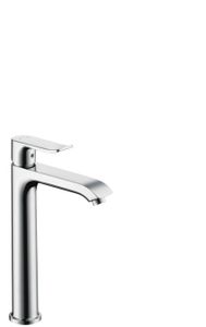 Hansgrohe Metris Wastafelkraan Highriser 20 Cm. Zonder Waste Chroom