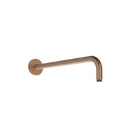 Wandarm IVY 40 cm 1/2 RVS316 Geborsteld Mat Koper PVD