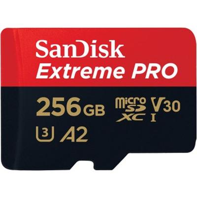 Sandisk Extreme Pro MicroSDXC 256GB+SD Adapter A