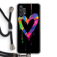 Melts My Heart: Samsung Galaxy A32 5G Transparant Hoesje met koord