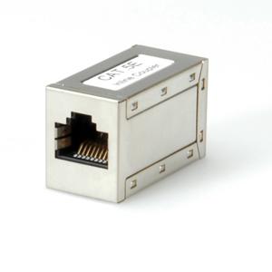 Roline RJ45-koppeling RJ45 Adapter CAT 5e Zilver