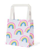 HEMA Cadeautasjes papier 13x13x7 regenboog - 6 stuks