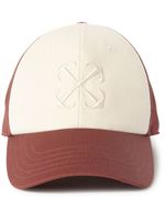 Off-White casquette à logo Arrows brodé - Blanc