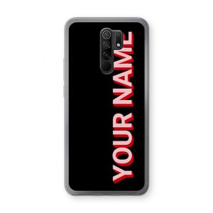 Namecase: Xiaomi Redmi 9 Transparant Hoesje