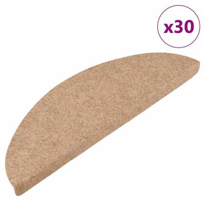 Trapmatten zelfklevend 30 st 56x17x3 cm beige