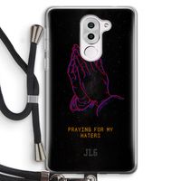Praying For My Haters: Honor 6X Transparant Hoesje met koord