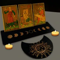 Tarot houder van hout - Spiritualiteit - Spiritueelboek.nl