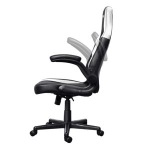 Trust GXT 703W RIYE Universele gamestoel Zwart, Wit