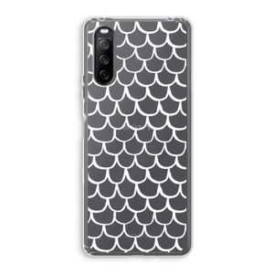 Dakpannetjes: Sony Xperia 10 III Transparant Hoesje
