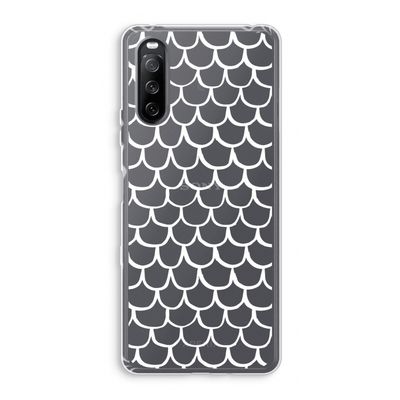 Dakpannetjes: Sony Xperia 10 III Transparant Hoesje