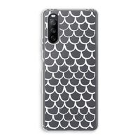 Dakpannetjes: Sony Xperia 10 III Transparant Hoesje