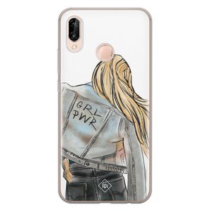 Huawei P20 Lite siliconen hoesje - GRL PWR