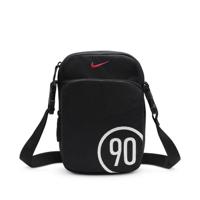 Nike Heritage Total 90 Crossbody Tas Zwart Rood Nike Heritage Total 90 Crossbody Tas Zwart Rood