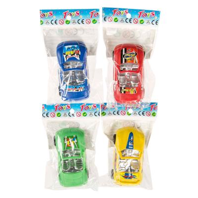 Duckiez Pull back mini auto kleur