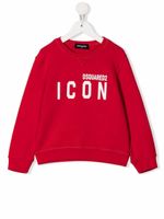 DSQUARED2 KIDS sweat à imprimé Icon - Rouge