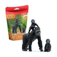 Schleich - Family of Plains Gorilla's - 42601 - Bereik: Wild Life