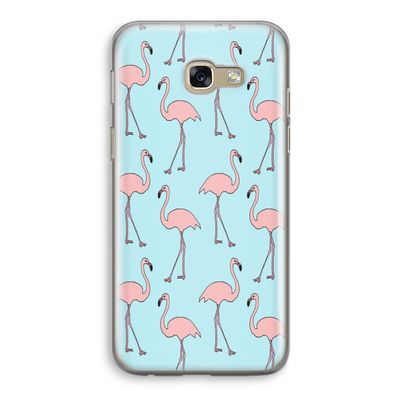 Anything Flamingoes: Samsung Galaxy A5 (2017) Transparant Hoesje