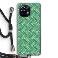 Moroccan tiles 2: Xiaomi Mi 11 Transparant Hoesje met koord