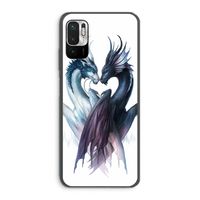 Yin Yang Dragons: Xiaomi Redmi Note 10 5G Transparant Hoesje