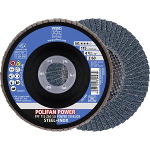 PFERD TOOLS 67686115 Z Sg Power Steelox Lamellenschijf Diameter 115 mm Boordiameter 22.23 mm 10 stuk(s)