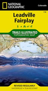 Wandelkaart - Topografische kaart 110 Trails Illustrated Leadville Fairplay | National Geographic