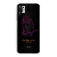 Praying For My Haters: Xiaomi Redmi Note 10 5G Transparant Hoesje
