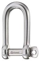 Wichard D-sluiting Lang Zelfborgend Rvs 5 Mm Default