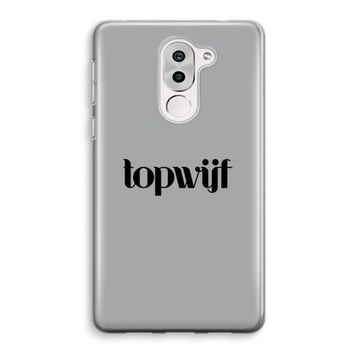 Topwijf Grijs Zwart: Honor 6X Transparant Hoesje