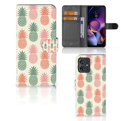 Motorola Moto G54 | Book Cover | Ananas
