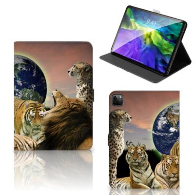iPad Pro 11 2020/2021/2022 Flip Case Roofdieren iPad Pro 11 2020/2021/2022 Flip Case Roofdieren