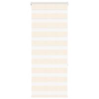 VidaXL Zebra rolgordijn 65x150 cm stofbreedte 60,9 cm marmerbeige