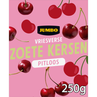 Jumbo Vriesverse Zoete Kersen Pitloos 250 g