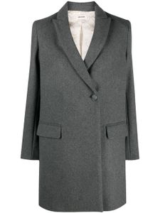 Zadig&Voltaire manteau à boutonnière croisée - Gris