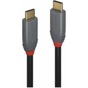 Lindy 36903 USB-kabel USB 3.2 Gen 2 (3.1 Gen 2) 2 m USB C Zwart