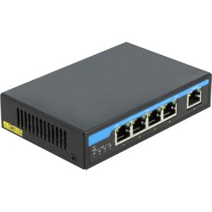 DeLOCK DeLOCK Gigabit Ethernet Switch 4 Port PoE + 1 RJ45