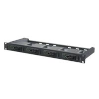 KTI Networks KCR-4MC-H 4-Slots Mediaconverter 19" Chassis - thumbnail