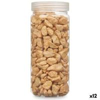 Decoratieve stenen Gift Decor 2344DC-CZ9 2344DC-CZ9 Beige 10 - 20 mm 700 g 6,2 x 15,3 x 6,2 cm 6,5 x 15,8 x 6,5 cm (12 Stuks)
