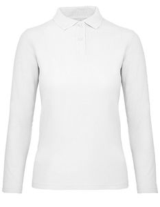 B&C BCPWI13 Long Sleeve Polo ID.001 / Women