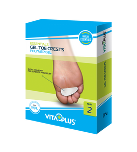 Vitaplus Essentials Gel Toe Crests Polymer Gel maat M/L