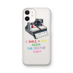 Smile: iPhone 12 Transparant Hoesje