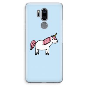 Eenhoorn: LG G7 Thinq Transparant Hoesje