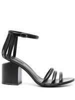 Pre-Owned Alexander Wang sandales Cage Abby 90 mm en cuir - Noir