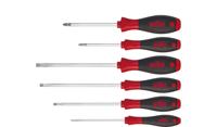 Wiha Schroevendraaierset 302HK6SO | 6-delig sleuf / PH | meercomponentengrepen | ronde kling | 1 stuk - 07152 - 07152